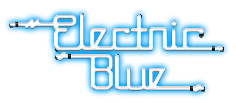 Electric Blue Cafe Logo